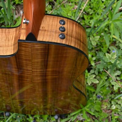 2021 Taylor 224CE K DLX Grand Auditorium Deluxe Acoustic/Electric Guitar in Hawaiian Koa w/a full Gloss Shaded Edgeburst finish, and comes with the Original like New Hardshell Taylor Case. ~ As New ! image 6
