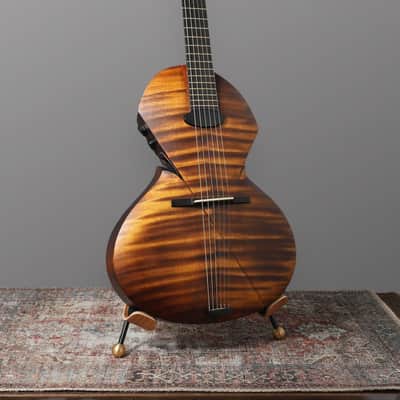 Ergon Acores-CCP - 2022 - Natural Figured Maple Top, Hollow Body, 4lbs 8.5oz (Authorized Ergon Dealer) image 6