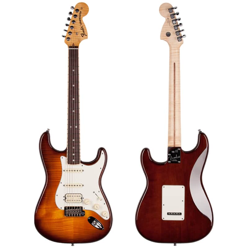 Fender Select Stratocaster Tobacco Sunburst image 1