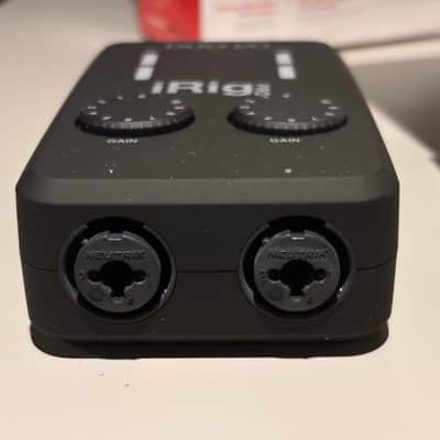 IK Multimedia iRig Pro Duo I/O 2-Channel Mobile Audio Interface 2020 - Present - Black image 4