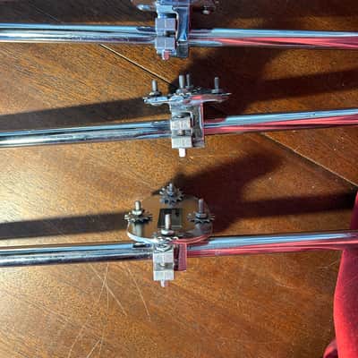 Rogers Memrilock Floor Tom Legs  + Brackets Set Of 3 Big R XP8 image 5
