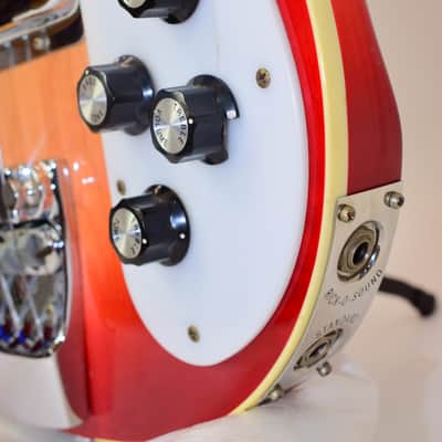 2005 Rickenbacker 4003 4-String Electronic Bass Guitar, JetGlo w/ Case - Previously Owned image 6