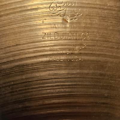 Zildjian 13" A. Zildjian Small Stamp 1957 - 1960 Thin Hats (624 & 753) image 2