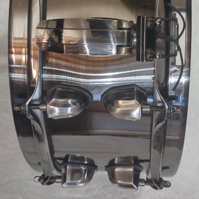 Mapex Black Panther Blade 14x5.5" Steel Snare Drum - Brushed Nickel Over Steel image 16