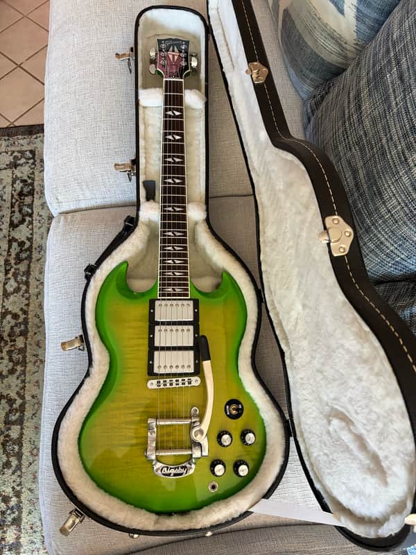 Gibson SG Deluxe 2013 - Lime Burst