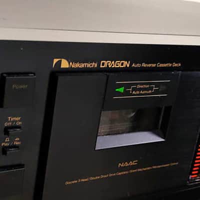 Nakamichi Dragon 3Heads Auto Reverse Cassette Deck Serviced Excellent Condition image 6