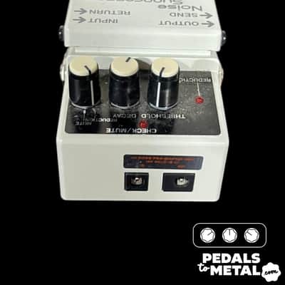 Boss NS-2 Noise Suppressor (Silver Label) 1989 - Present - White X12615 image 4