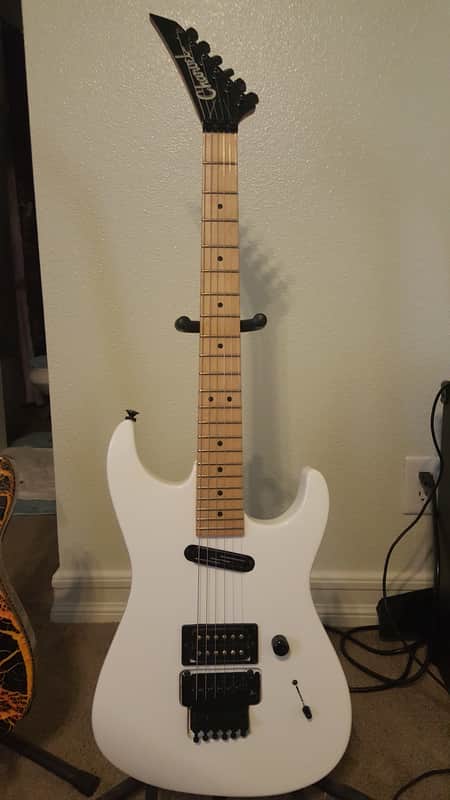 Charvel/Jackson Predator (Criss Oliva) Early 90's Pearl White image 1
