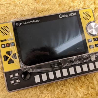 CYBERSTEP KDJ-ONE Portable Audio Workstation Yellow Excellent Condition image 1