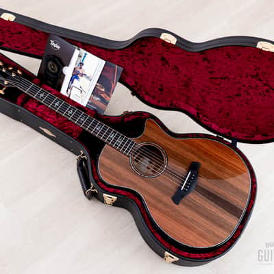 2023 Taylor Builders Edition 914ce Kona Edgeburst, Sinker Redwood + Honduran Rosewood w/ Case image 19