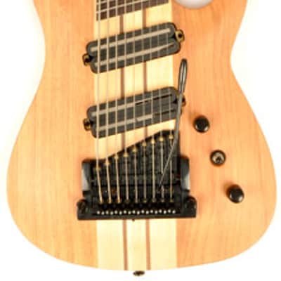 Agile Pendulum 9 String Fan Fret Multi-Scale Guitar with Kahler Bridge Elite 92527 EB CP Nat Mah image 1