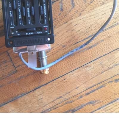 Fishman Prefix ONBOARD STEREO BLENDER Piezo Mic PERFECT UPGRADE your PREFIX! Acoustic Guitar Pickup image 3
