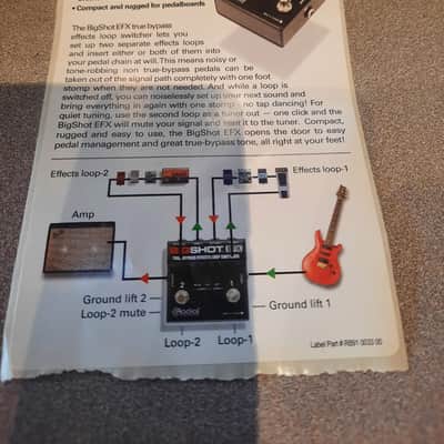 Radial BigShot EFX True Bypass Effects Loop Switcher image 8
