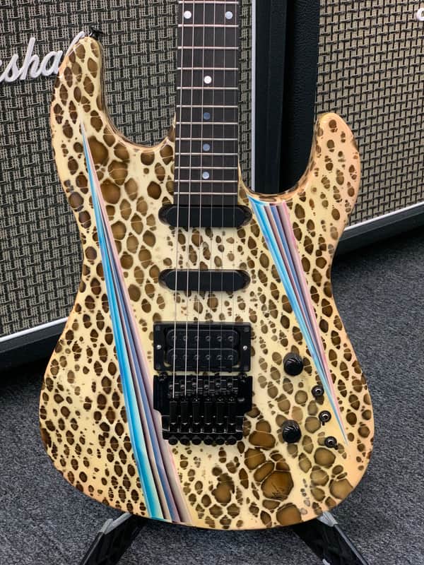 Gibson WRC 1987 Custom Graphic Wayne Charvel image 1