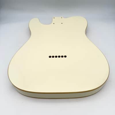 HooDoo Telecaster Body Alder Vintage White Light htb6525 image 8