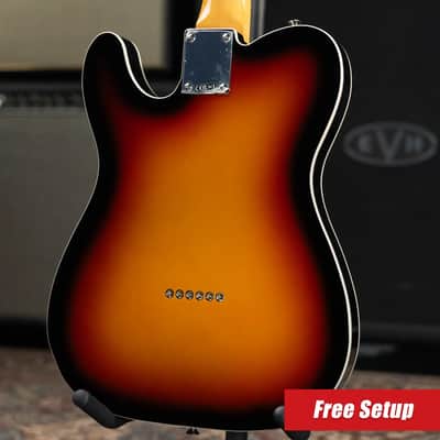Fender Limited Edition Vintera III Early '60s Custom Telecaster Electric Guitar - 3-Color Sunburst with Gig Bag image 2