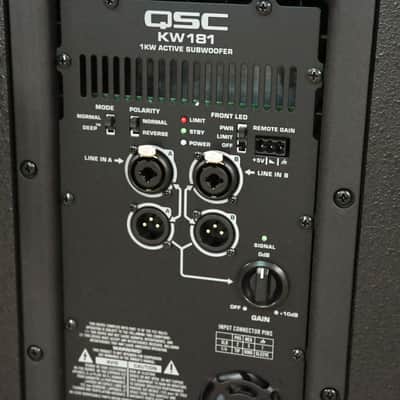 QSC KW181 1000W 18" Powered Subwoofer CG015DT *ASK FOR SHIPPING* image 7