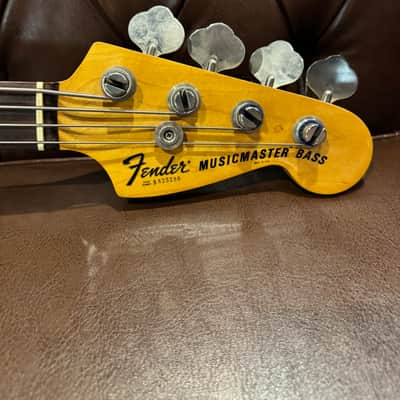 Fender Musicmaster Bass 1978 - Black - Vintage image 4