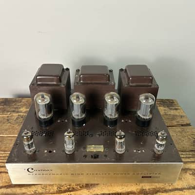 Harman Kardon Citation V 1960’s stereo tube power amplifier image 10
