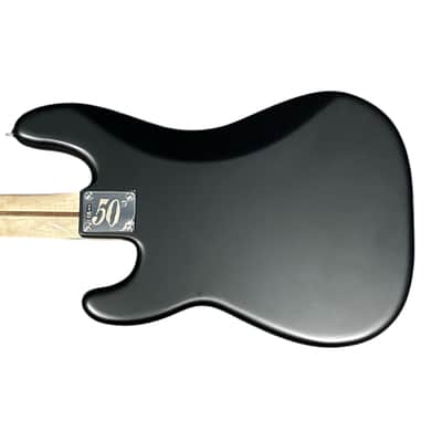 Fender Steve Harris LTD 50th Anniversary Sign. P-Bass. Matte Black w/ Maple * IN STOCK* image 2