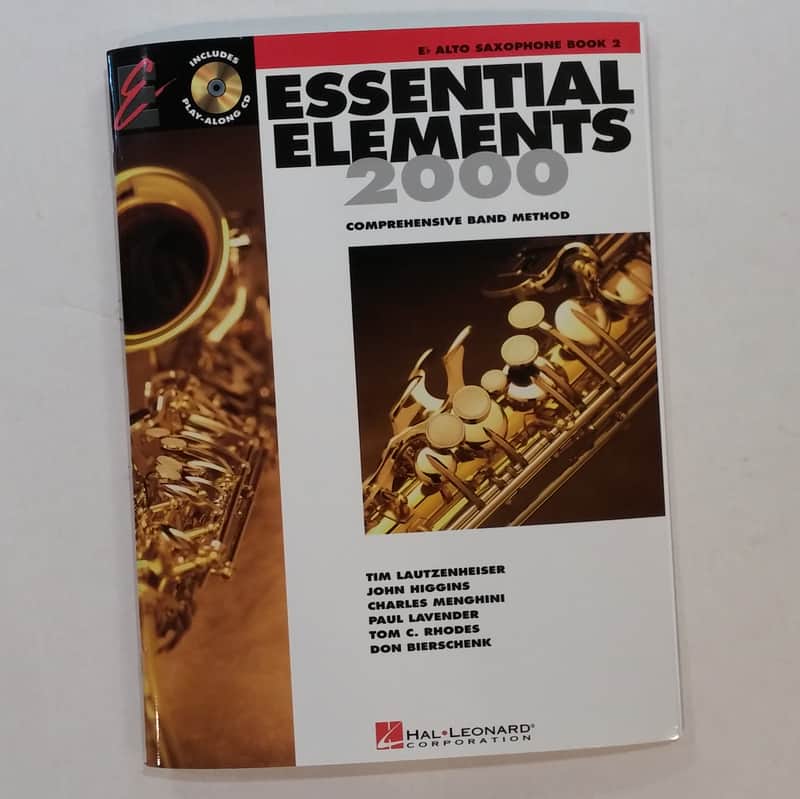 Hal Leonard Essential Elements for Band - Book 2 with EEi: Eb Alto Saxophone image 1