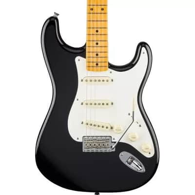 FENDER - AMERICAN VINTAGE II 1957 STRATOCASTER MAPLE FINGERBOARD BLACK image 3