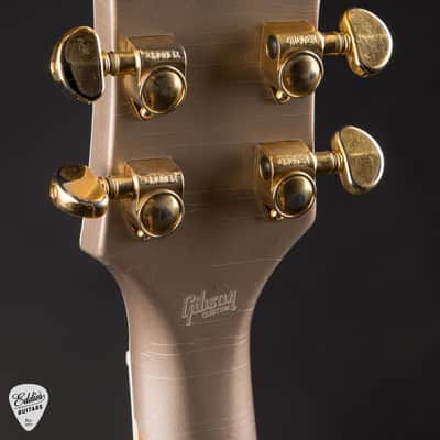 Gibson Custom Shop Dealer Select Murphy Lab Les Paul Custom Heavy Aged Gold Mist Poly #CS600667 image 8
