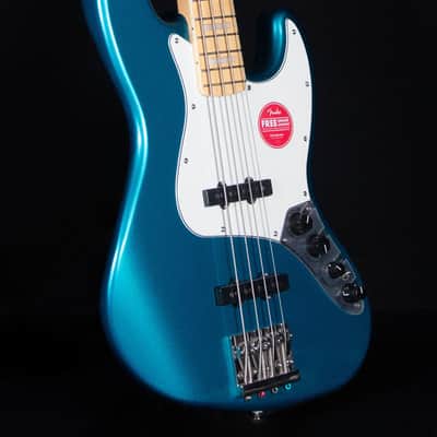 Squier Classic Vibe Active '70s Jazz Bass, Maple FB, Ocean Turquoise image 4