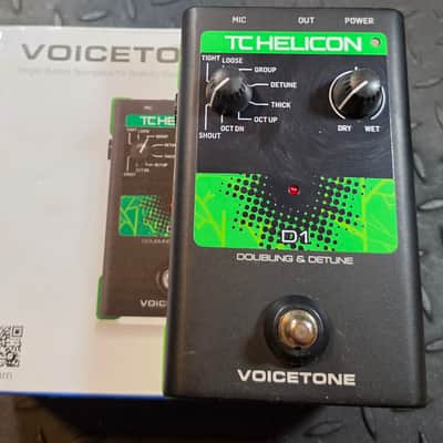 TC Helicon VoiceTone D1 Doubling & Detune 2011 - 2021 - Black image 2