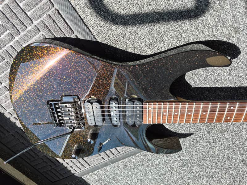 Ibanez Prestige RG1570 Electric Guitar - Mirage Red - with Hard Case image 1