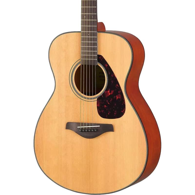 Yamaha FS800J Small Body Solid Top Acoustic Guitar - Natural image 1