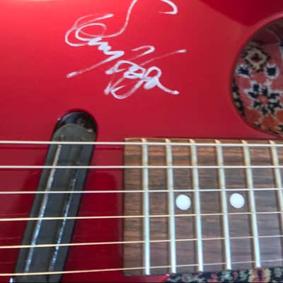 Van Halen Signed Guitar Eddie & Sammy 1995 at Balance World Album Premiere Have Provenance to Provide Charvel Predator HS Early 90’s image 4