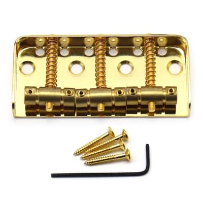 Short Bridge with 3-Saddle Vintage Tele Bridge 54mm image 11