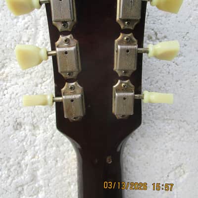 Gibson L-4C Archtop Guitar, 1958, Sunburst Finish, Original Brown Case image 17