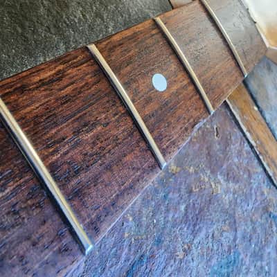 Fender strat neck MIM Deluxe 60th Anniversary 2006 - rosewood/gold image 5