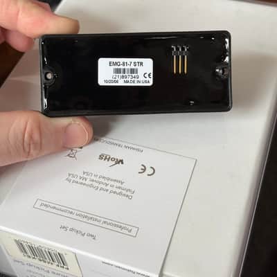 EMG 81-7 7-String Active Soapbar Pickup SET image 3