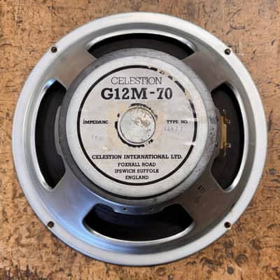 Celestion G12M-70 12" speaker - 16 ohm image 1