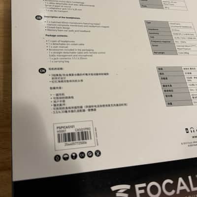 Focal Spirit Professional Headphones 2010s - Black image 16