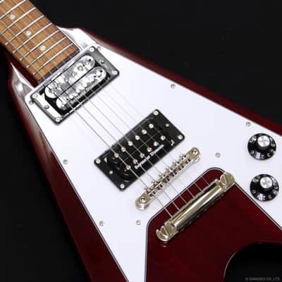 Edwards E-FV-120D Cherry Red, Flying V Style, Seymour Duncan Pickups, 2022 Brand New image 6
