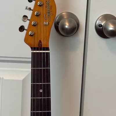 Squier Esquire by Fender Custom Classic Vibe ‘60s w/ Eldred Mod, upgrades, Lake Placid Blue w/case image 5