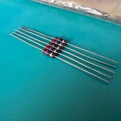 NOS 5x 27ohm 0.5W 1/2W 10% CARBON COMPOSITE COMP RESISTORS FOR TUBE AMP HIFI AMPLIFIER image 3