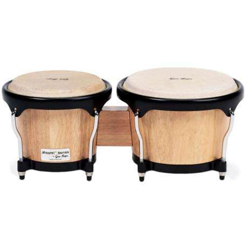 Gon Bops Fiesta Series Natural Bongos 7in & 8.5in image 1
