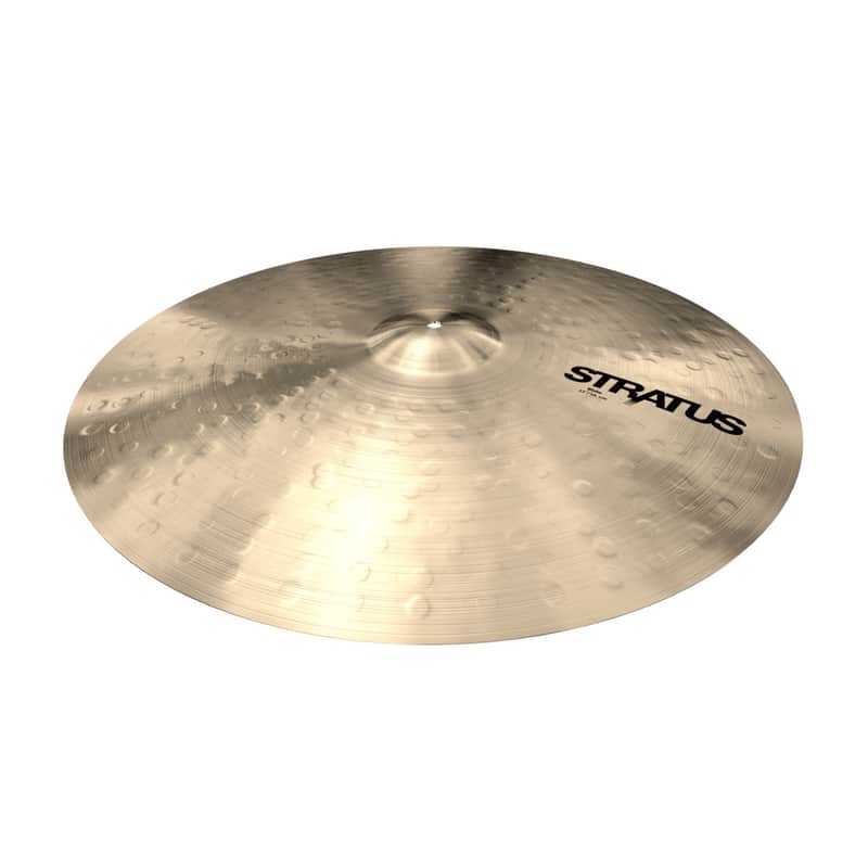 Sabian 22-inch Stratus Pro Ride Cymbal Made of B20 Bronze with Loud Sound Volume, Strong Bell, Signature Stratus Hammering, and Bright-dark Timbre image 1