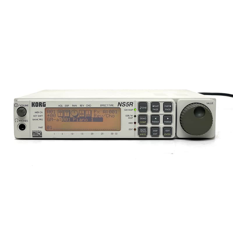 Korg NS5R Sound Module Half Rack Synth MIDI Made in Japan  GM/GS/XG Sound Module Worldwide Shipment image 1