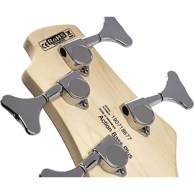 Cort Action Bass Plus TR 4-String - Trans Red; an affordable bass guitar with quality materials, components and craftsmanship image 7