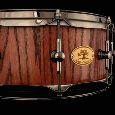 Woodland Percussion 14x5.5" Red Oak Stave Snare Drum image 6