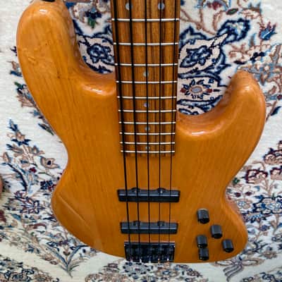 5 String custom made by master luthier Keller (Munich/Germany) ca. 1990 - blond image 3