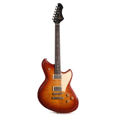 Novo Dealer Limited Serus Chambered H2 Faded Cherry Burst Light Distress w/Lollar Low-Wind Imperials (Serial #26303) image 4