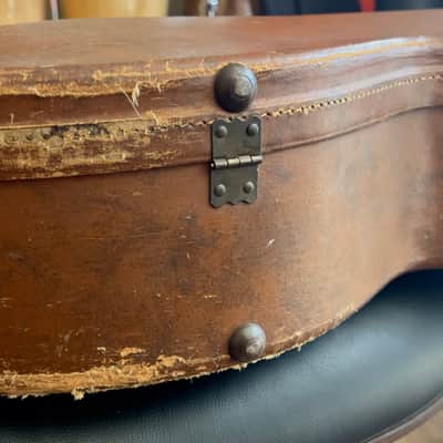 Gibson vintage 50's Lufton case for ES-150, J-200. ES-300,ES-175 case 1950s - brown image 2