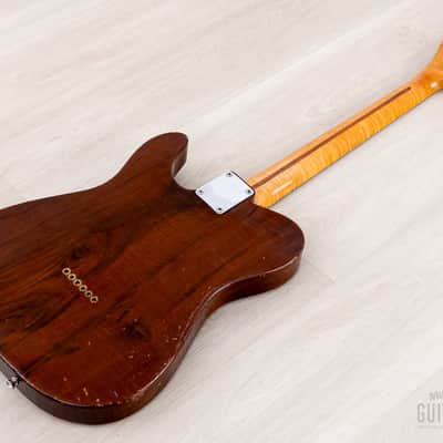 1981 Schecter T-style HH Dream Machine Vintage Guitar w/ Z Plus SuperRock Humbuckers, Case image 13